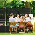 thumbnail image 3 of MAYEERTY 47" x 24" Metal Raised Garden Climbing Frame with Trellis Planter Box for Climbing Plants, 3 of 6