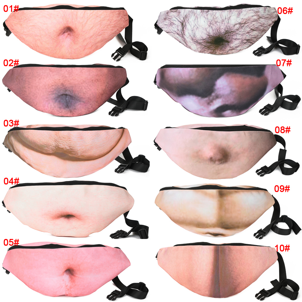 flesh fanny pack