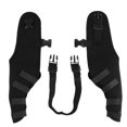 thumbnail image 4 of Adjustable Black XS Dog Hind Leg Brace - SBR Material Pet Knee Support Wrap for Arthritis Recovery, Injury Protection & Wound Licking Prevention - Comfortable Joint Guard with Shockproof & Heat, 4 of 6