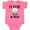 Hot Pink, variant on Inktastic Future Judge Cute Boys or Girls Baby Bodysuit