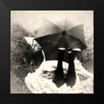 thumbnail image 2 of Vintage Apple Collection 20x20 Black Modern Framed Museum Art Print Titled - Parasol Girl, 2 of 5
