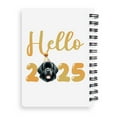 thumbnail image 2 of Hello 2025 Newfoundland Celebrates Happy New Year Firework Balloon Spiral Bound Journal Newfie Dog Lover Gifts 5x7in Spiral Notebook - 02024, 2 of 5