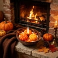 thumbnail image 5 of SLYNSHome Halloween Aromatherapy Candle, Coconut Shell Wax Scented Candle With Ghost Spider Pumpkin Figurines, Creative Gift For Holiday Home Decor Display,Orange, 5 of 6