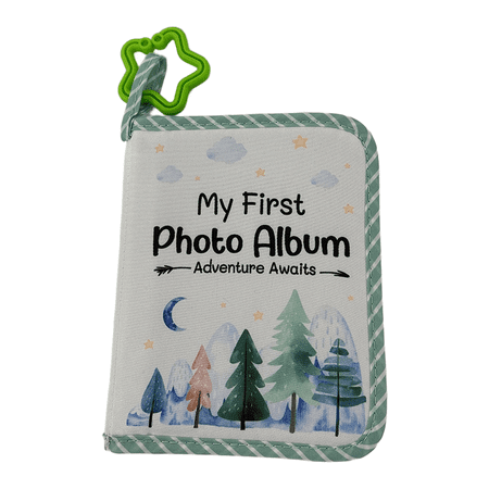 Baby Memory Book Green FOR FOREST Keepsake for Newborn Growth 14x18cm Baby