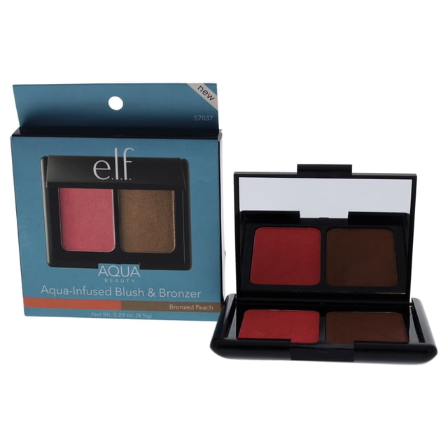 Maquillaje e.l.f. e.l.f. Aqua Beauty Blush and Bronzer - Bronzed Peach Maquillaje Dama 0.29oz