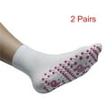 thumbnail image 2 of Magnetic Therapy Socks with Tourmaline Unisex Self Warming Footwear Pair for Daily Comfort, 2 of 3