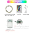 thumbnail image 4 of Guirnalda de luces BHCLIGHT RGB que cambian de color, 10 m, 100 LED, 4 of 7