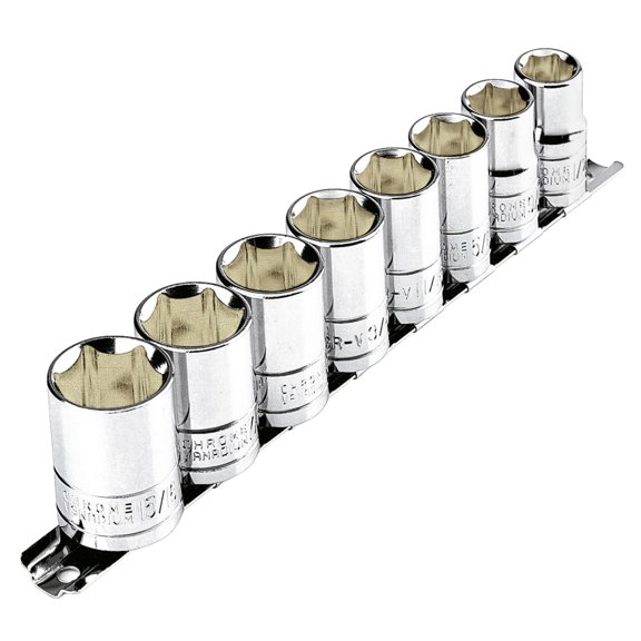 Juego de Dados Cuadro Pretul 1/2' 9 Piezas Milimétricos JD-1/2X9MM-P