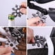 thumbnail image 5 of Multiherramienta 18 en 1 con forma de copo de nieve, relleno de calcetines para hombres, regalos de Navidad para hombres, papás y maridos.(Plata-2 piezas), 5 of 5