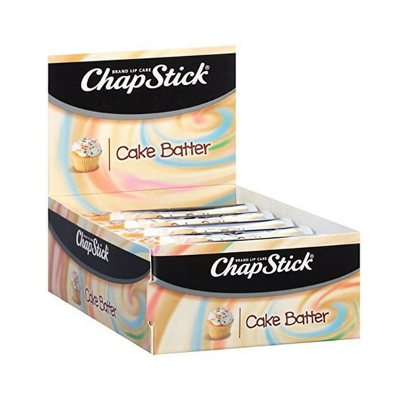 ChapStick Limited Edition Cake Batter, 12-Stick Refill Pack