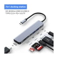thumbnail image 1 of Hub adaptador USB tipo C 7 en 1 para MacBook y Windows, 1 of 7