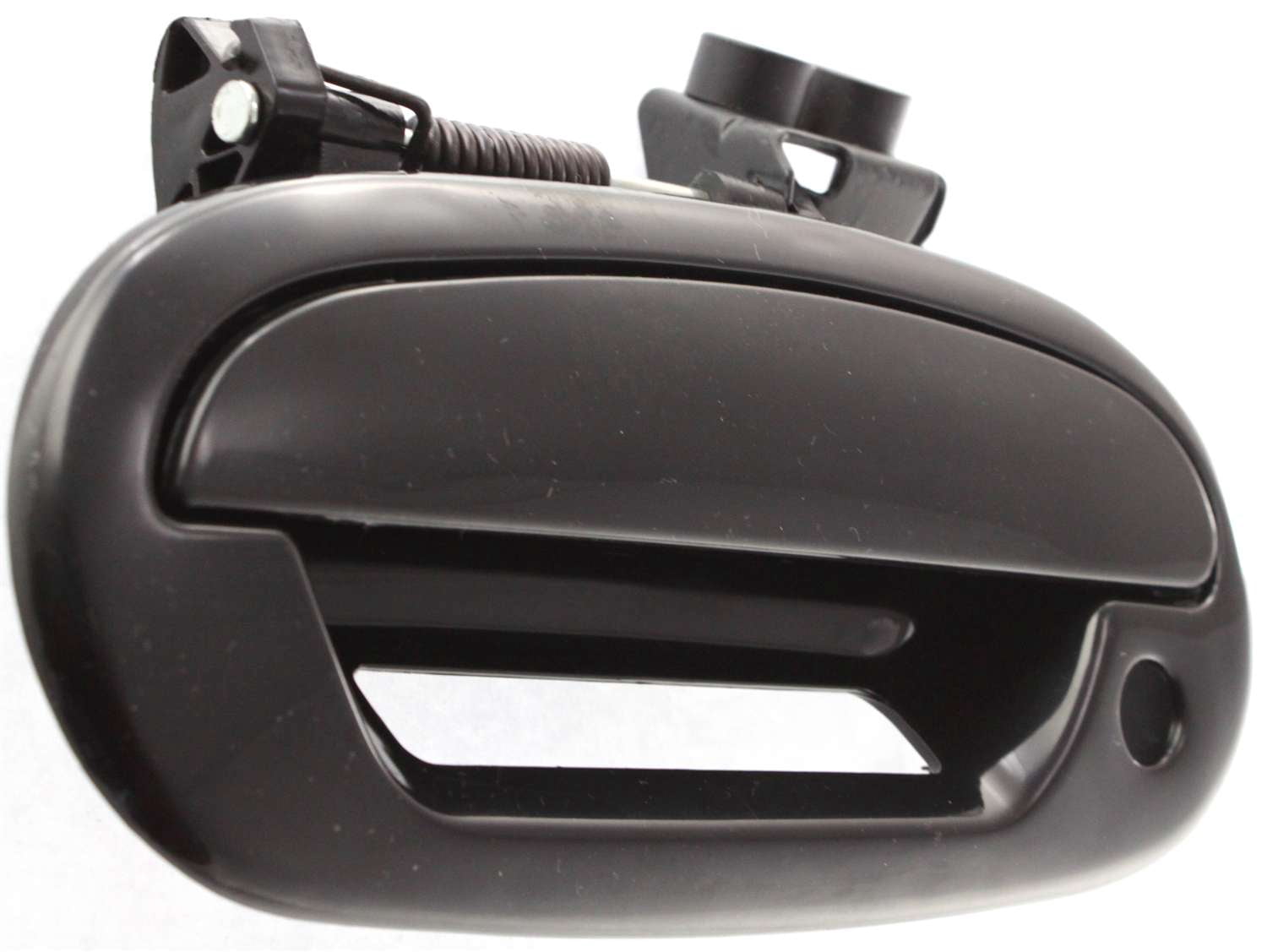 Replacement ARBF462164 Exterior Door Handle Compatible with 1997-2002 Ford Expedition 1997-2003 F-150 Front, Left Driver Smooth Black