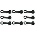 thumbnail image 1 of 8Pcs Black Car ATV Caravan Rubber Brake Bleed Nipple Grease Cap Dust Cover, 1 of 8