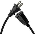 thumbnail image 4 of Short 1-Foot Nema 1-15P to 1-15R Extension Cable,US 2-Prong Male-Female Extension Power Cord (NO Polarized), 4 of 10
