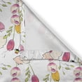thumbnail image 6 of Ambesonne Colorful Valance & Curtain, Tulips and Poppies, 55"x30", Multicolor, 6 of 6
