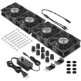 thumbnail image 1 of Ventiladores de rack para servidores WDERAIR AC 4 x 120 mm, refrigeración 110-240 V, 1 of 7
