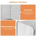 thumbnail image 2 of Miangastore 1Pc Bathroom Trash Can Iron Garbage Container Household Waste Paper Basket, 2 of 8