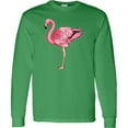 thumbnail image 3 of Inktastic Pink Flamingo Long Sleeve T-Shirt, 3 of 5