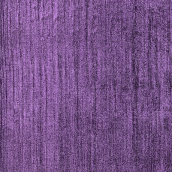 Ahgly Company Indoor Square Abstract Purple Contemporary Area Rugs, 7' Square