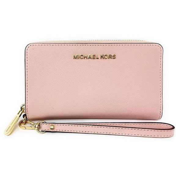 Michael Kors Womens Jet Set Travel Large Smartphone Wristlet Blossom