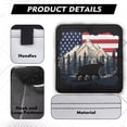 thumbnail image 5 of XYZCANDO Bear American Flag Skylight Shade RV Skylight with Hook And Loop Camper Window Cover Foldable Winnebago Sun Shield Shade for Roof RV Accessories for Inside Black, 5 of 7