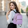 thumbnail image 6 of JIALIOU Mini Backpack Purse for Women Quilted Casual Daypack Small Travel Shoulder Bag, Violet, 6 of 7