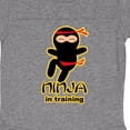 thumbnail image 3 of Inktastic Ninja in Training Boys or Girls Baby Bodysuit, 3 of 4