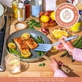 thumbnail image 2 of Beautiful by Drew Barrymore 12 in Fry Pan with EverGood Ceramic Nonstick Coating, Sage Green, 2 of 5