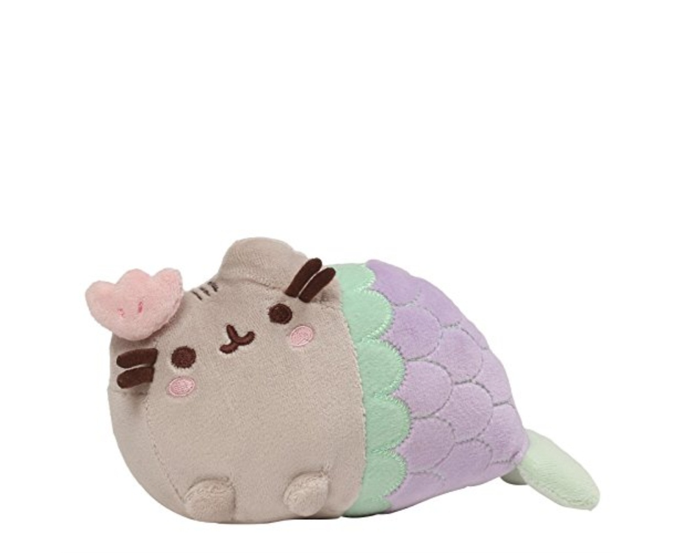 mermaid cat plush