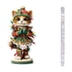 thumbnail image 1 of Juego de adornos planos de acrílico 2D | Decoraciones para el árbol de Navidad y colgantes navideños para niños | Decoración festiva para el hogar para celebraciones de temporada y regalos, 1 of 3