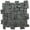 Black Basalt, variant on Cruz Bay Studio XQ3RBK Block Mosaic - Black Basalt