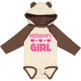 thumbnail image 3 of Inktastic Meemaw Girl Granddaughter Girls Long Sleeve Baby Bodysuit, 3 of 5