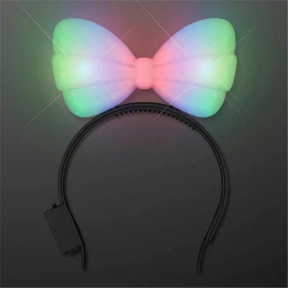 Blinkee A520 Light Up Hard Shell Bow Headband Multi Color