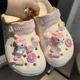 thumbnail image 4 of Conjunto de hebilla de zapato de la serie Kawaii Sanrio Hello Kitty, accesorios de zapatillas Cinnamoroll Kuromi DlY, recuerdo para niños, niñas y mujeres, regalo, 4 of 6