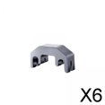 thumbnail image 1 of 6x Silenciador de Metal Baoblaze para Violín Compatible con Violín 1/2 4/4 Tamaño Portátil 5 cm x 2,4 cm Paquete de 6, 1 of 8