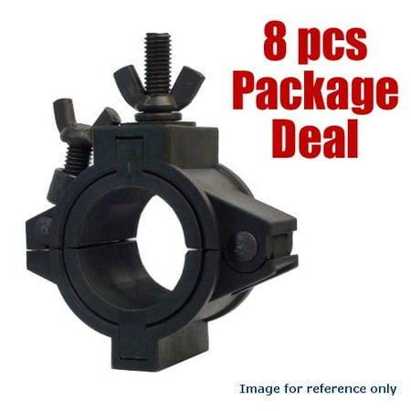 Stage Lighting Clamps - 8x O CLAMP Stage Light Stand Clamps DJ Truss O-CLAMP
