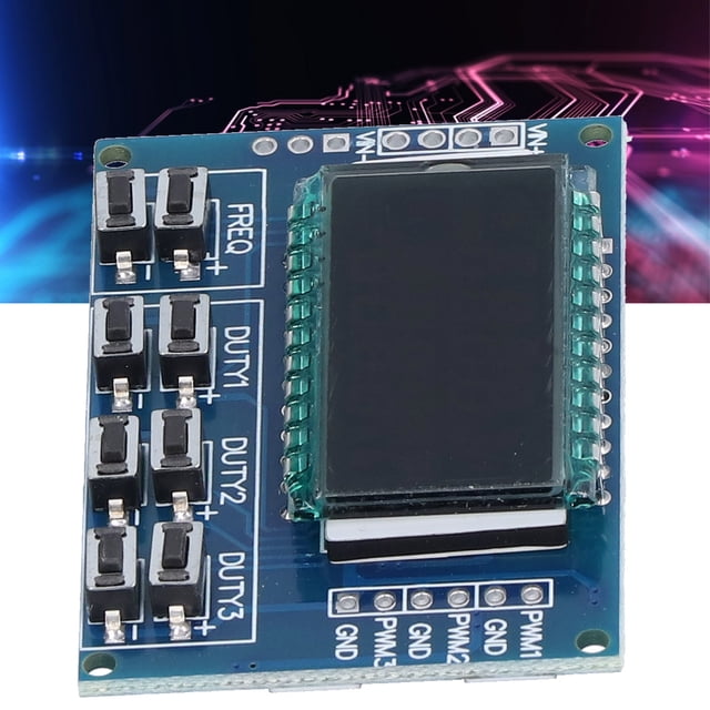 Generador de señal PWM generador de alta frecuencia para desarrollo experimental para uso en MCU ANGGREK Otros