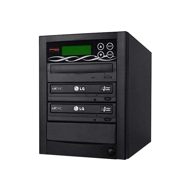 Bestduplicator BD-LG-2T - Disk duplicator - DVD��RW (��R DL) / DVD��R / CD-R (RW) x 3 - max drives: 3 - external