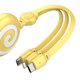 thumbnail image 5 of Cable cargador USB retráctil 3 en 1 Cable de datos de carga USB 1m Amarillo Ndcxsfigh Para estrenar, 5 of 5