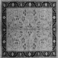 thumbnail image 1 of Ahgly Company Indoor Square Oriental Gray Traditional Area Rugs, 4' Square, 1 of 4