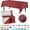 Burgundy, variant on 54 Inch X 300 Feet Red Gingham Plastic Table Cover Roll in A Cut - to - Size Box with Convenient Slide Cutter. Cuts Up to 36 Rectangle 8 Feet Plastic Disposable Tablecloths