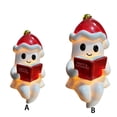 thumbnail image 4 of Toystoory Lámpara multifuncional con forma de fantasma leyendo, ideal para decorar la sala de estar. Incluye una campana. Kits de decoración para fiestas tamaño pequeño, 4 of 6