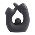 thumbnail image 1 of Florero de cerámica, jardineras, macetas, arreglos florales, tallos, manojo Negro, 1 of 6