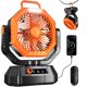 thumbnail image 1 of Ventilador portátil HAWANA 20000mAh recargable con flujo de aire de 360°, 1 of 9