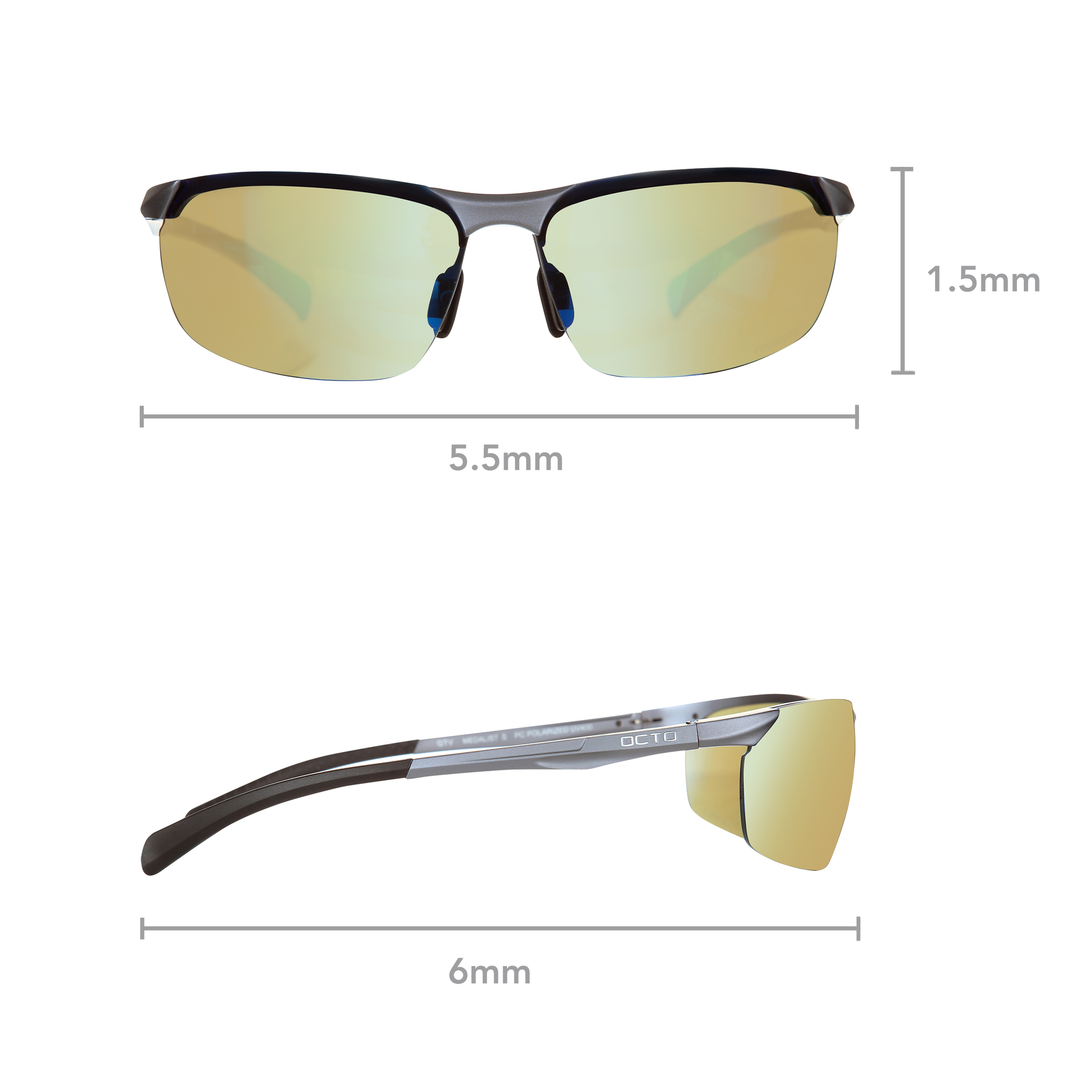 Eye Ojo Corp Medalist II Octosports, Performance, Adult, Unisex