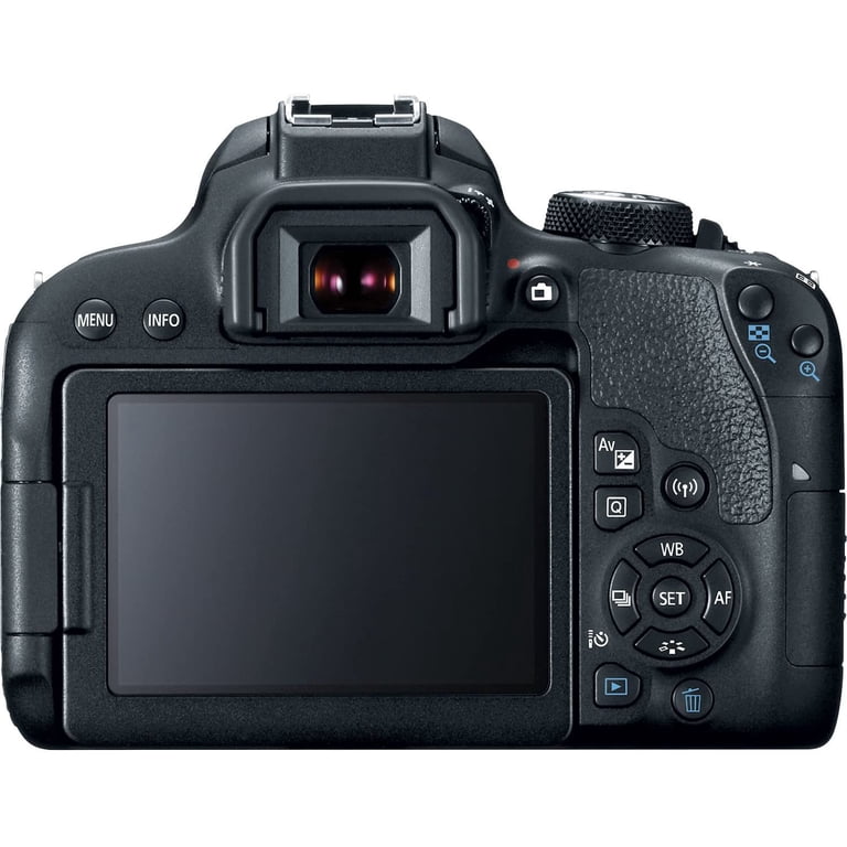 Canon EOS Rebel 800D / T7i DSLR Camera (Body Only) + 4K Monitor +