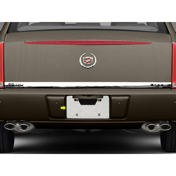 Stainless License Plate Bezel 1Pc Fits 2006-2011 Cadillac DTS LP46245 QAA