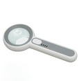 thumbnail image 1 of Lighted Magnifying Glass, High Definition Lightweight Long Handle Handheld Magnifying Glass  for Reading, 1 of 7
