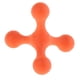 thumbnail image 2 of Juguete para perros perfecl Juguete duradero para masticar Color naranja, 2 of 7