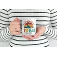 thumbnail image 2 of Vintage 1964 feat. a Strong Woman & Retro Sunset Ceramic Coffee & Tea Mug (15oz), 2 of 6